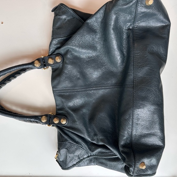 Dark Grey Balenciaga Bag with gold hardware slight signs of use - Picture 3 of 4